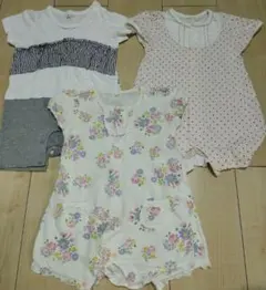 女の子　80cm　ロンパース　まとめ売り　セット