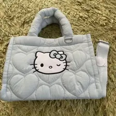 サンリオハウス　ハローキティ2wayハートキルティングバッグ　トートバッグ