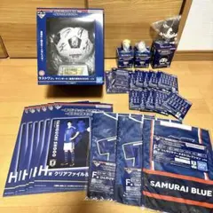一番くじ サッカー日本代表 ラストワン賞 アクスタ クリアファイル付 一番くじ サッカー日本代表 ラストワン賞 アクスタ クリアファイル付