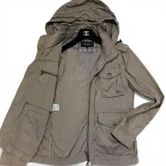 BURBERRY BLACK LABEL ホースロゴ ナイロンジャケット