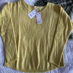 UNIQLO カシミヤラウンドネックボリュームセーター レディースS