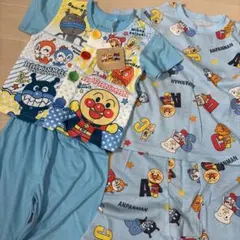 アンパンマン パジャマ 上下セット 半袖 新品80-90