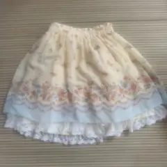オリーブデオリーブ OLIVE des OLIVE 花柄 スカート リバーシブルのサムネイル