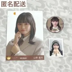 ニアジョイ 山野愛月 缶バッジ 生写真 IDフォト3点セット - メルカリ