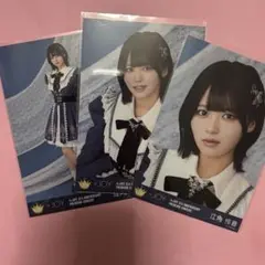 ニアジョイ　≒JOY 江角怜音　生写真　コンプ　３周年衣装