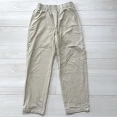 GU ジーユー　コーデュロイシェフパンツ　サイズM ナチュラル　ベージュ