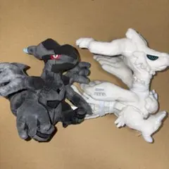ゼクロム レシラム ぬいぐるみセット ポケモンセンター ポケセン