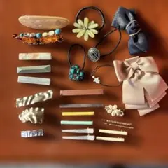 ヘアクリップセット 多様なデザイン