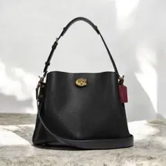 COACH ウィロウ ショルダバッグ C2621ブラック BLACK