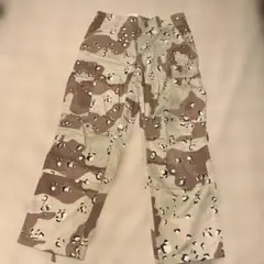 USアーミー 米軍 カーゴパンツ チョコチップカモ SMALL-REGULAR