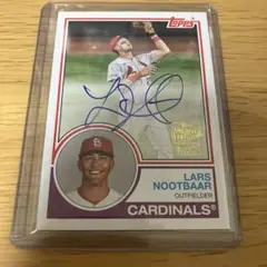 topps japan edition 2023 ラーズ・ヌートバー 直筆サイン topps japan edition 2023 ラーズ・ヌートバー 直筆サイン