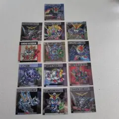 SDガンダムスナック　キャラクター ステッカーセット　第2段