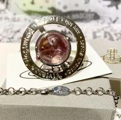 Vivienne Westwood スモールオーブネックレス ピンクE<