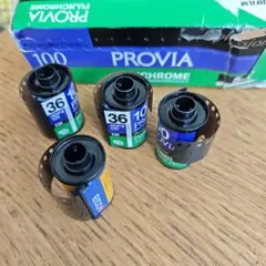 FUJIFILM PROVIA100 とkodak E100VSセット　期限切れ