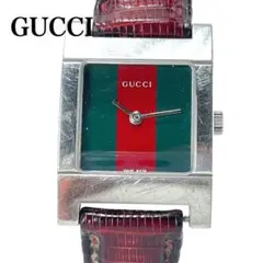 電池交換済み GUCCI 7700L 腕時計 シェリーライン スクエア