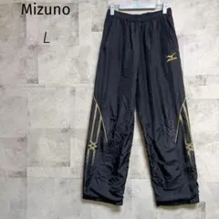 Mizuno ミズノ【L】トレーニングパンツ ブラック ゴールド ブレスサーモのサムネイル