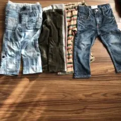 ベビーパンツまとめ売り(90センチ)4点セット