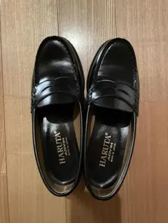 HARUTA ローファー 黒　ARVIN4514