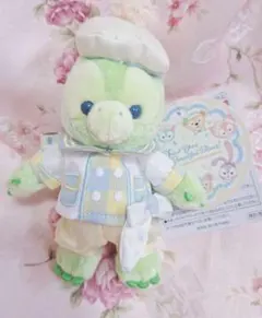 ディズニーシー ファインドユアビューティフルブルー　オルメル　ぬいぐるみバッジ