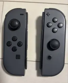 Nintendo Switch ジョイコン グレー ストラップ付き