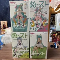初音ミク ぬーどるストッパーフィギュア 4種セット