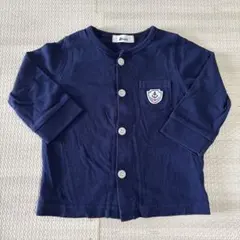 ベベ　baby カーディガン ネイビー