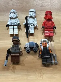 LEGO スターウォーズ ミニフィグ 6体セット まとめ売り