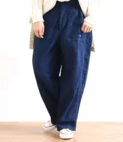 新品タグ付Ordinary fitsジェームスパンツ　　0 インディゴ