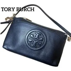 美品　TORY BURCH トリーバーチ　チェーン ショルダーバッグ エンボス