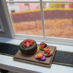C ミニチュア ハロウィン スイーツ ケーキ