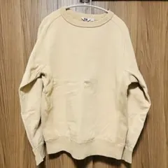 ユニクロU ワイドフィットスウェットシャツ L 31ベージュ Uniqlo U