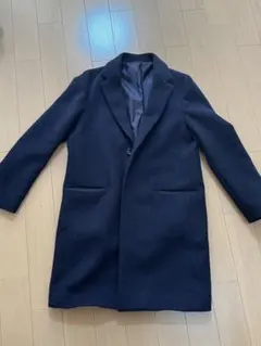 GREEN LABEL RELAXING ネイビー チェスターコート