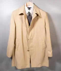 J.PRESS ステンカラーコート ベージュ Mサイズ相当 ライナー付き