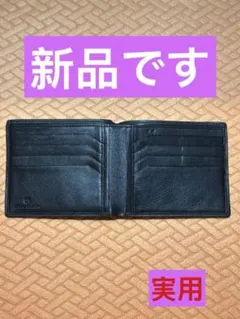【美品】 mila schon 二つ折り財布 ブラックのサムネイル