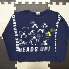 ペンギン ☆ 裏起毛 トレーナー