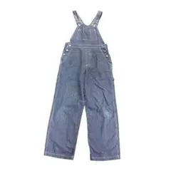 GAP サロペット　ヒッコリー　オーバーオール　ストライプ　古着　8%aのサムネイル