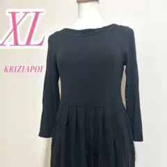 KRIZIA クリツィア ワンピース XL 長袖 カジュアル