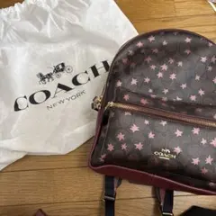 COACH コーチ リュック 星