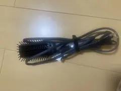 SALONIA ストレートヒートブラシ スリム ブラック