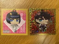 ジョジョワールド シール ステッカー　ブチャラティ　ジョセフ　ホログラム