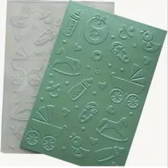 No.1012 エンボスフォルダー　ベビー柄