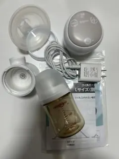 Pigeon 母乳搾乳器（電動）とフリーザーパックセット