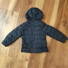 UNIQLO ウォッシャブル パテッドパーカ ネイビー 110cm