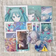 プロセカ 初音ミク 缶バッジ 3B 11A 18C 特典 エピカ 箔押し 等