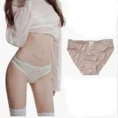 ✿新品未使用✿キティちゃんレギュラーショーツリボン付き✿かわいいピンクMサイズ