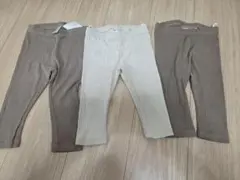 H&M ベビー リブ レギンススパッツ 3点セット 80cmのサムネイル