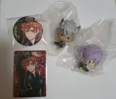 ツイステ　エース　ジャック　エペル　ブレイジングジュエル 缶バッジ