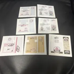 おぱんちゅうさぎエンタメくじ 付箋7個 5種とかぶり有 一番くじ ふせん賞