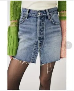 MOUSSY denim belt スカートのサムネイル