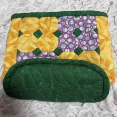 ハンドメイド パッチワーク ポーチ